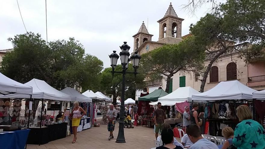 Market in S'Alqueria Blanca (Santanyí)