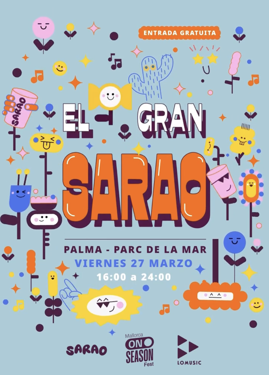 El Gran Sarao - Fiesta en Parc de la Mar (Mallorca On Season Fest)
