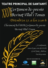 Certamen de Poesia ‘Bernat Vidal i Tomàs’